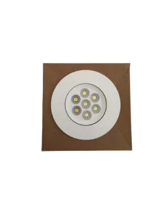 Domino led 7i1022402m21 perpétuel 7j 24v dim nw med v blanc